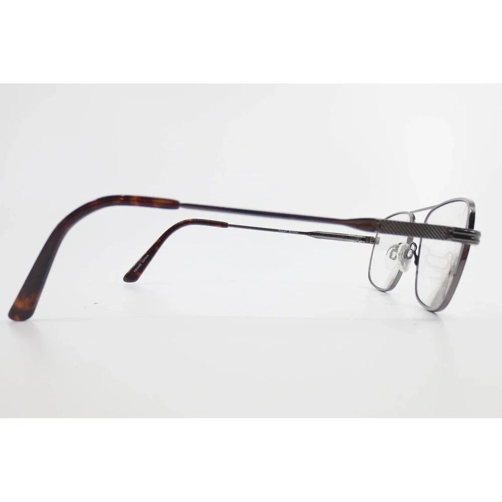 Robert Mitchel RM 202315 GUN Aviator Eyeglass Frames Gunmetal 54-17-150